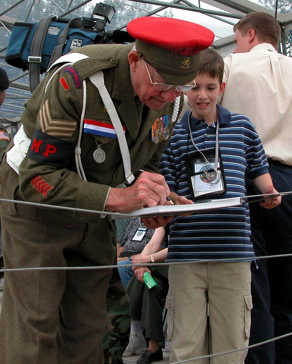 D-Day Veteran Honored at 60th Anniversary Tribute in France