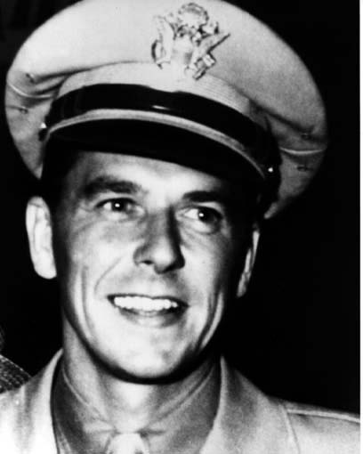 Future President Reagan Serves in U.S. Army Air Force in 1940s