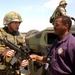 Security Forces Sergeant Discusses Contingency Operations with University President