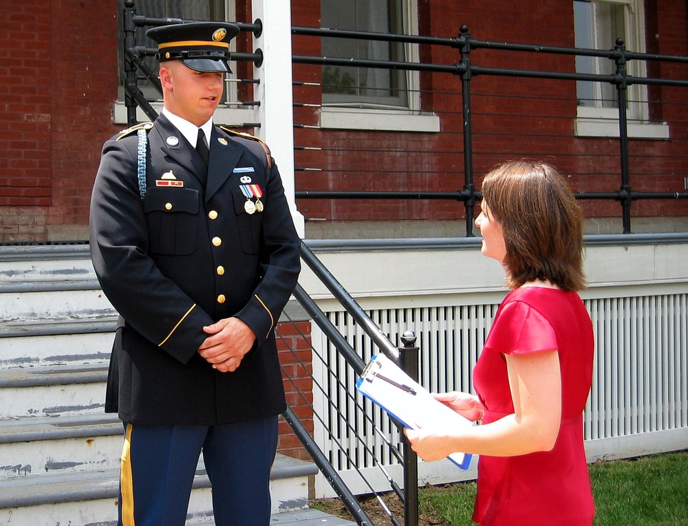 Army Spc. Travis Sullivan Serves as Honorary Pallbearer for Reagan Funeral