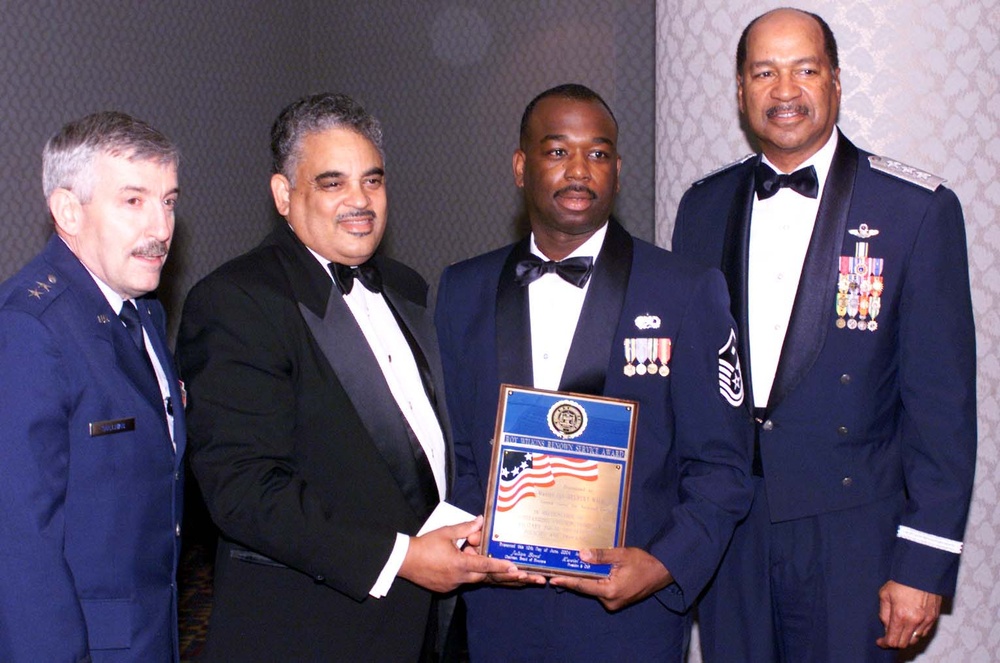 Air Force Master Sgt. Delbert Williams Honored with NAACP's Roy Wilkins Renown Service Award