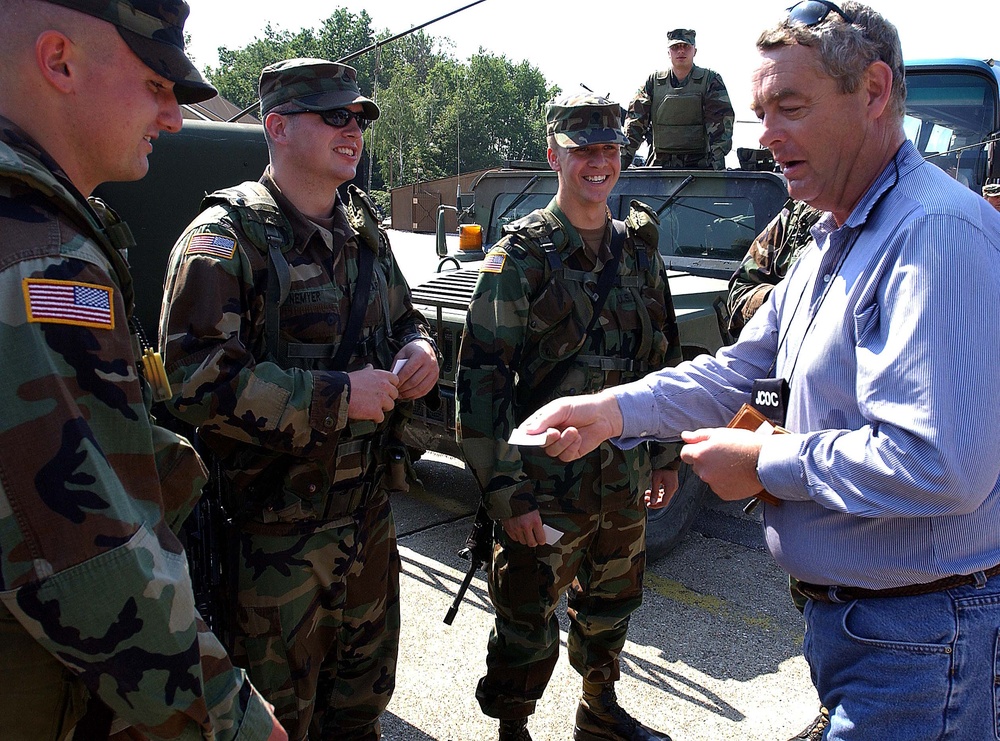 Reds CEO Offers Free Tickets to Indiana National Guard Soldiers in Bosnia