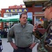 Cincinnati Reds CEO, ChevronTexaco VP Chat with Indiana Guardsman in Bosnia