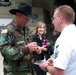 Singer John Michael Montgomery Meets Sailor at Pentagon