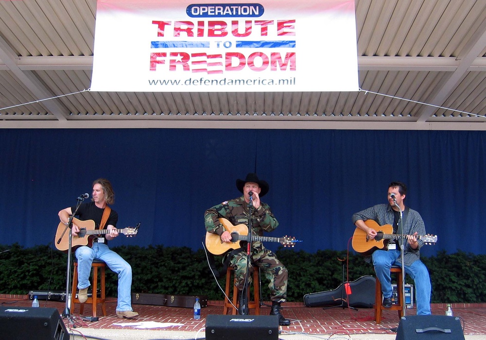 Country Star John Michael Montgomery Performs at Pentagon for Operation Tribute to Freedom