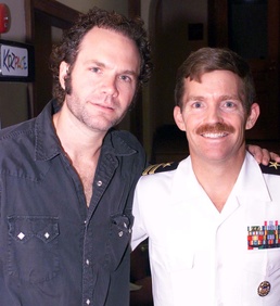 Navy Commander Reunites with Old Friend, Musician John Ondrasik, to Perform for Patients at Walter Reed