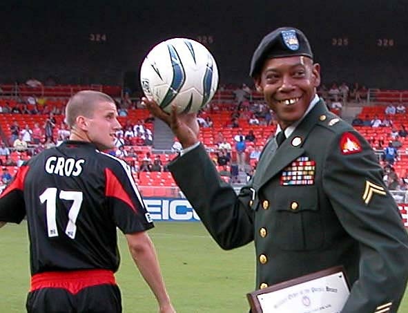D.C. National Guard Soldier Honored at Armed Forces Appreciation Day