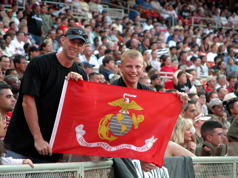 Marine Corpsmen Celebrate Pride at Armed Forces Appreciation Day