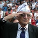 Purple Heart Leader Salutes Flag at Armed Forces Appreciation Day