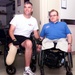 Sgt. Joe Bowser, Wounded Warrior, Meets TV Host Regis Philbin