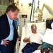 Regis Philbin Visits Wounded Soldier at Walter Reed