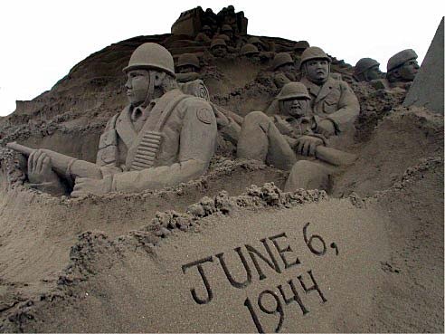 D-Day Invasion Begins on Normandy Beaches