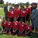 Rumsfeld Welcomes Afghan Girls to U.S. Sports Camp