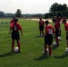 Afghan Girls Join Washington Freedom Soccer Team for Drills at the Pentagon