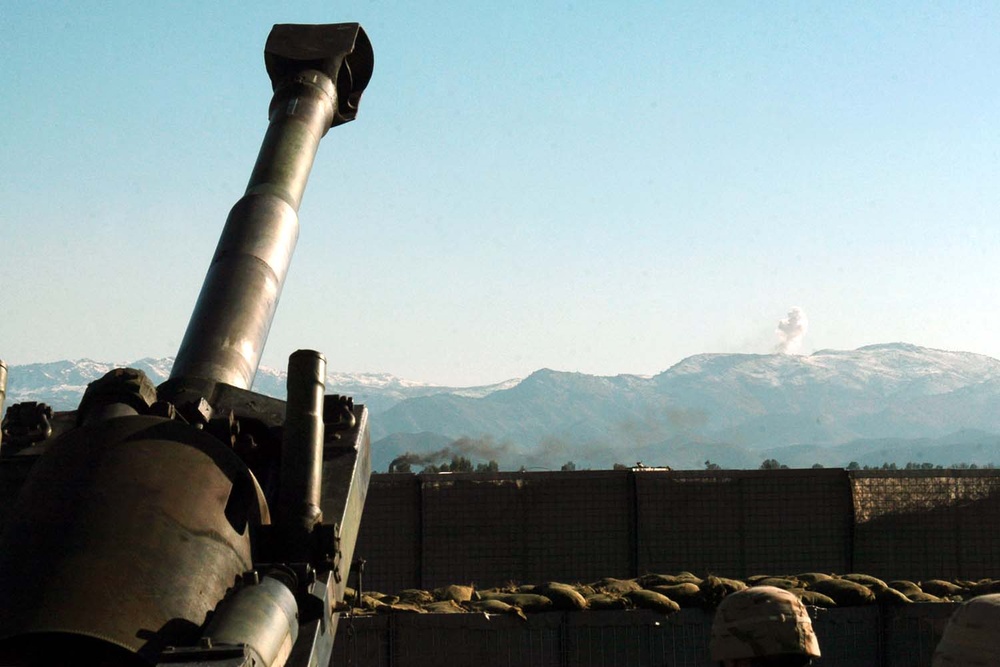 Artillery Demonstration Marks Show of Force in Afghanistan