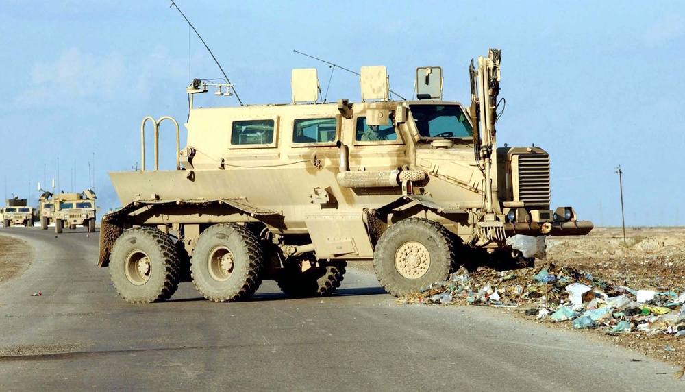 Army Reservists Use 'Buffalo' to Detect Roadside Bombs in Afghanistan
