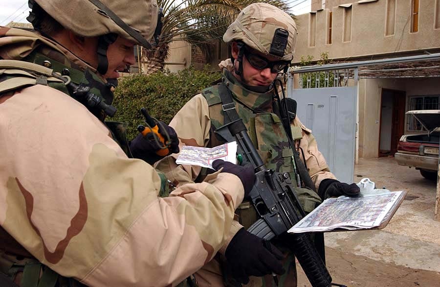 U.S. and Iraqi Forces Conduct Joint Operation in Mufrek