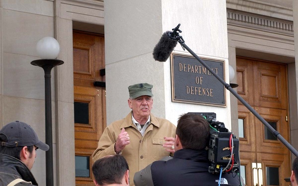 Gunnery Sgt. R. Lee Ermey Continues "Marine Corps Addiction" Through TV and Advocacy