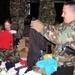 U.S. and Allied Troops Prepare Aid Donations for Kosovo Villages