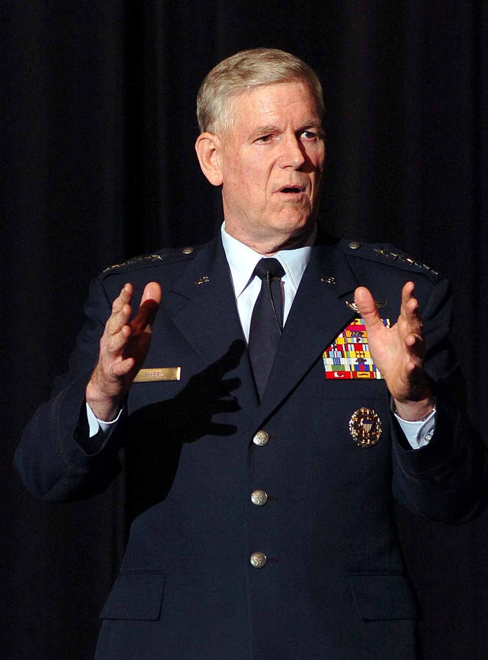 Air Force Gen. Richard B. Myers Addresses U.S. Air Force Academy Leadership Symposium