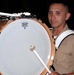 Marine Sgt. Practices Drum Ahead of Fourth of July Performance