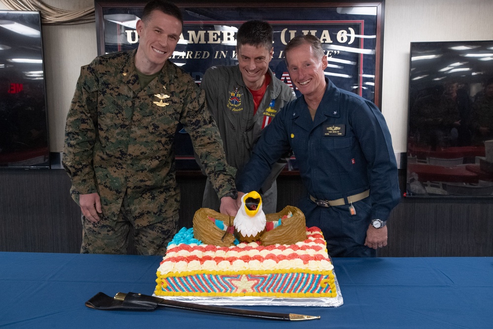 USS America (LHA 6) Commemorates Independence Day