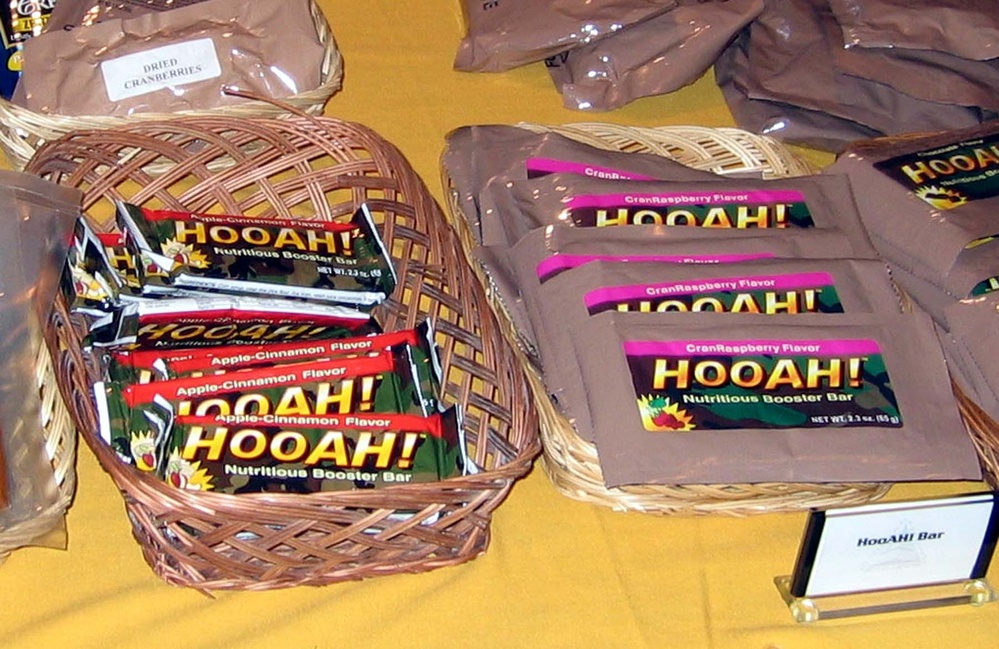 New 'Hooah' Energy Bar Fuels U.S. Troops on the Battlefield