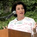 First Lady Visits 4-H Camp, Receives Commemorative T-Shirt