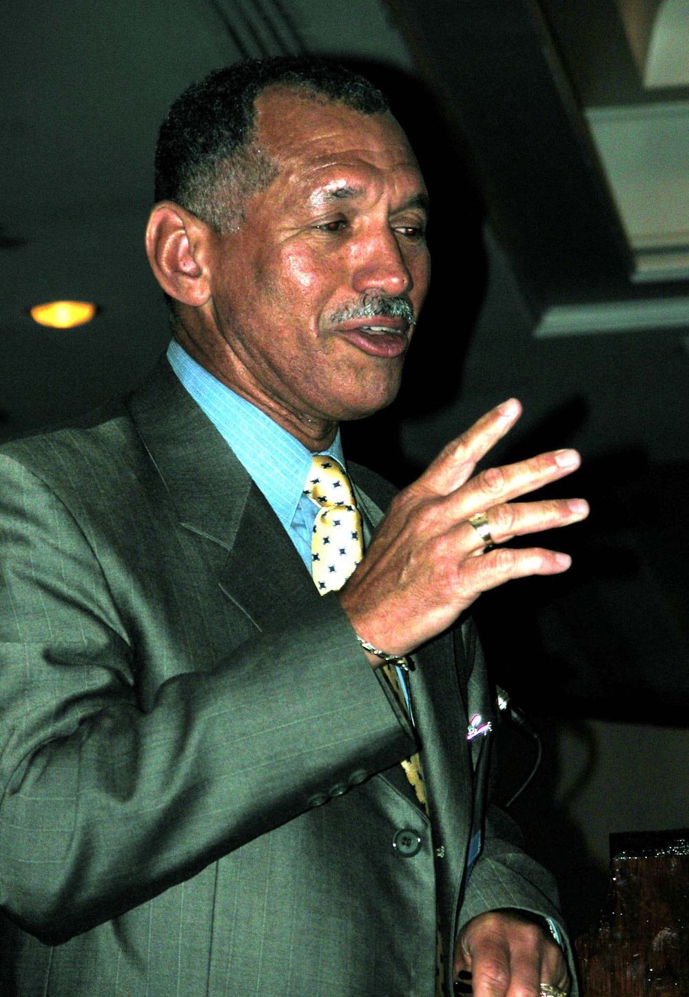 Retired Marine General Praises Military Children's Academic Performance