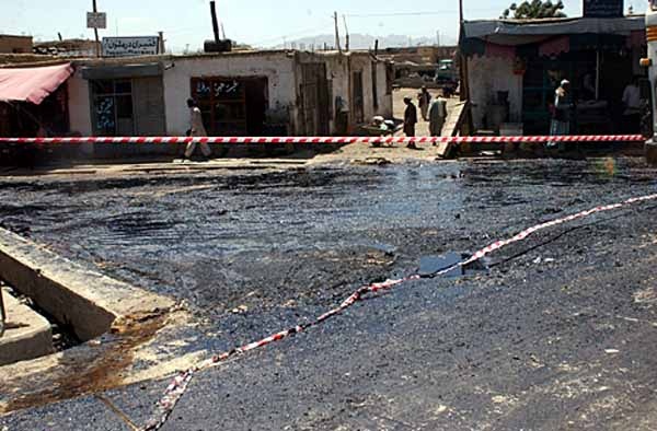 Ghazni's Commercial District Expands with Road Improvements