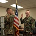 Army Specialist Re-Enlists in Retention Office Ceremony