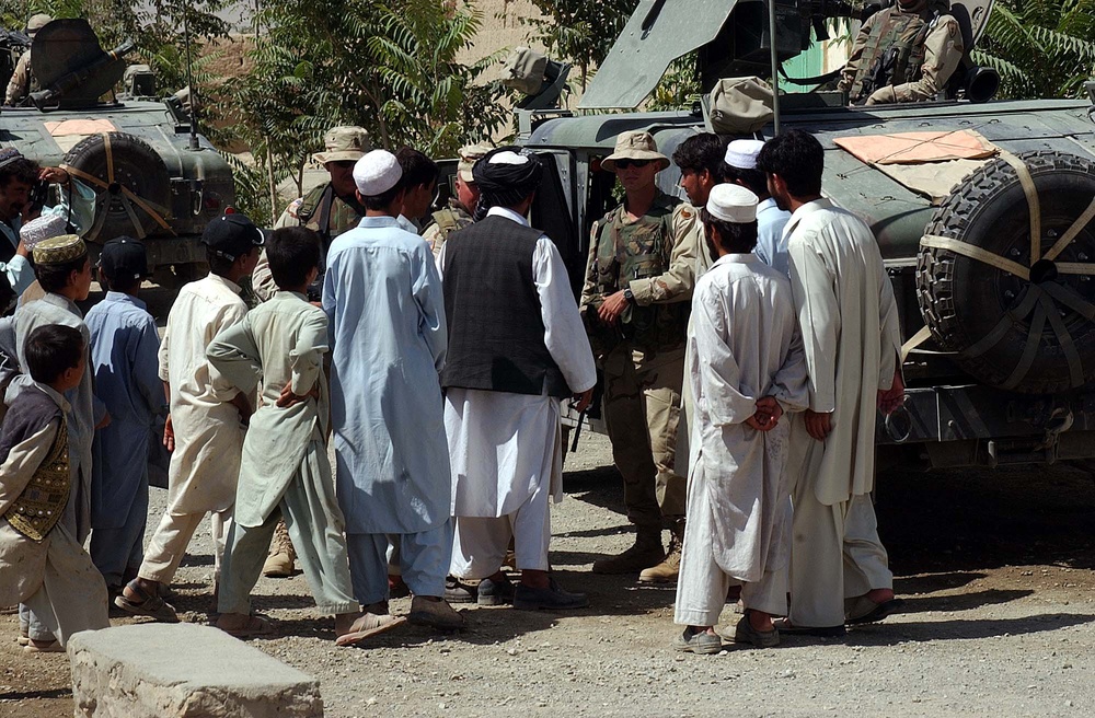 Ghazni PRT Soldiers Engage with Local Afghans to Strengthen Coalition Ties