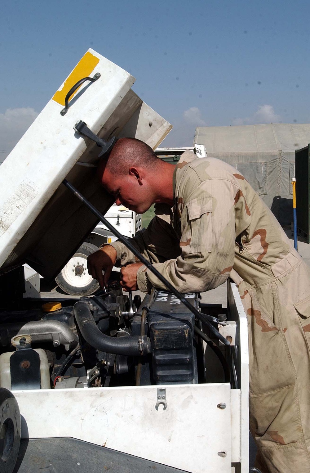 Marine Mechanic Keeps Choppers Flying at Bagram