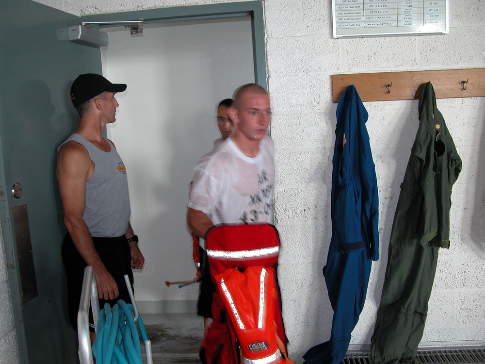 Rescue Swimmer Candidates Face Intense Training Regimen