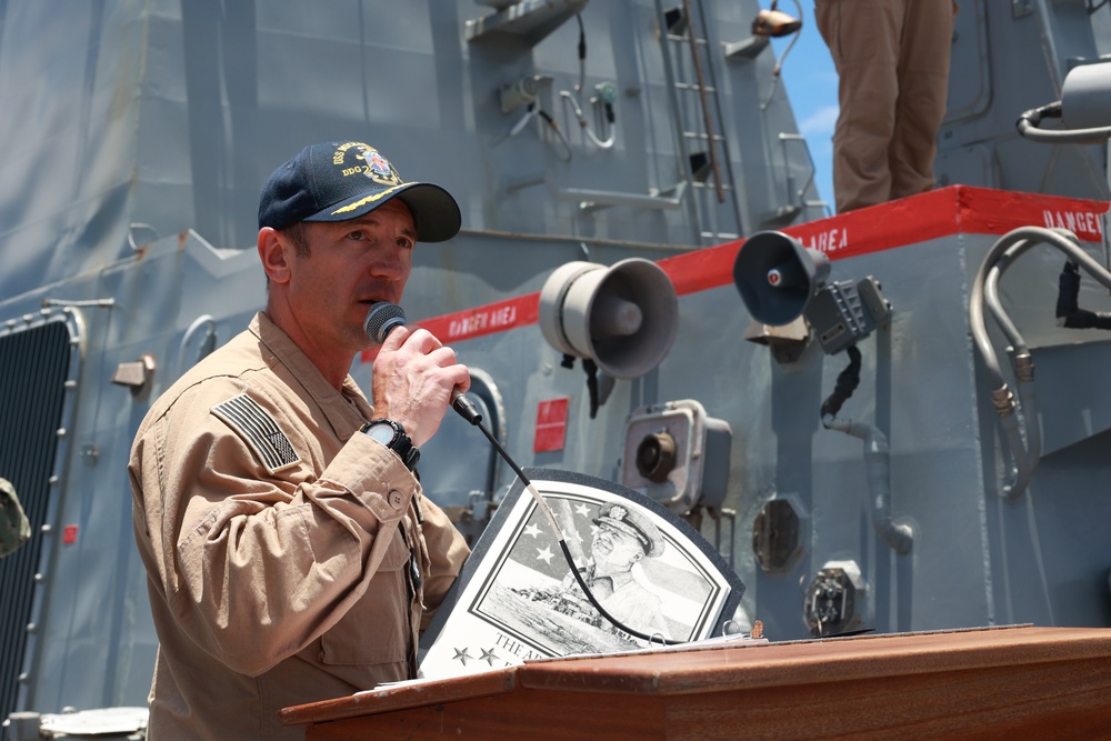 USS Michael Murphy Awarded 2024 Arleigh Burke Fleet Trophy