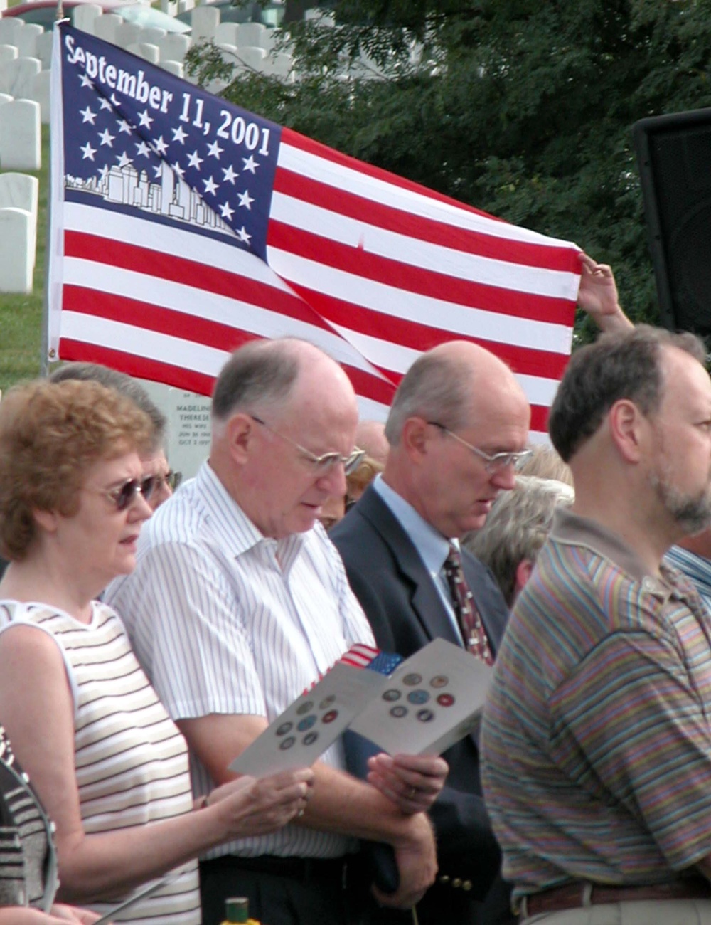 Families Honor 9/11 Victims at Arlington National Cemetery