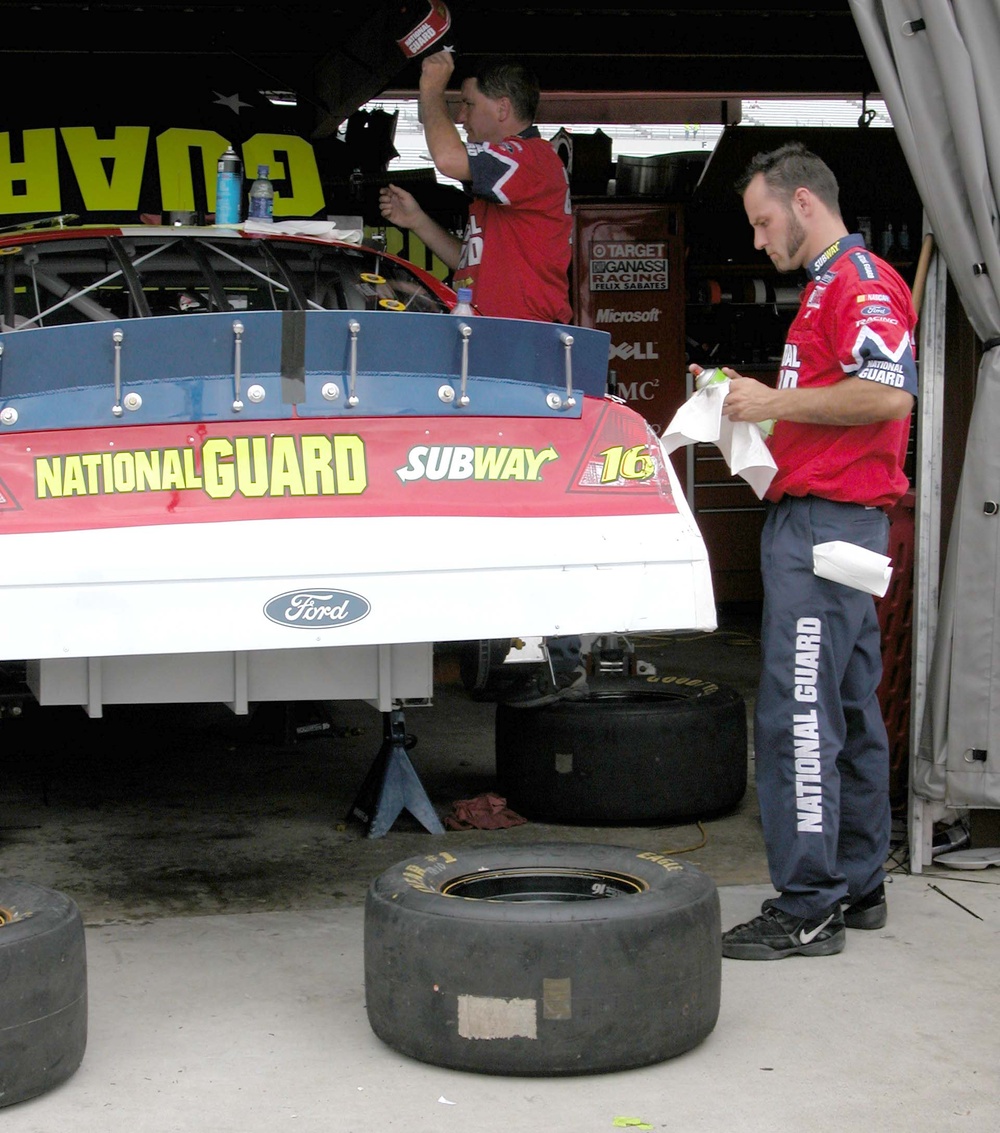 Rumsfeld Participates in Pre-Race Activities at Chevy Rock 'n' Roll 400