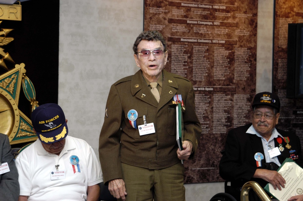 WWII Army Veteran Ignacio Servin Honored at Pentagon Ceremony