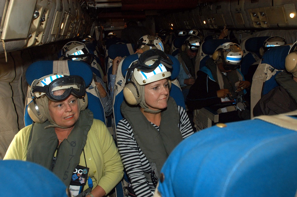 Lawyers, Business Owners Take Flight to Aircraft Carrier