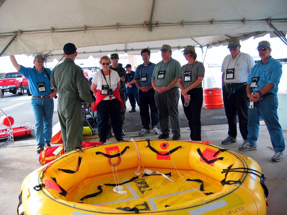 Coast Guard Showcases Search-and-Rescue Ops for Joint Civilian Orientation Conference