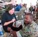 Chamber Foundation CEO Samples MREs with Marines at Hawaii Base