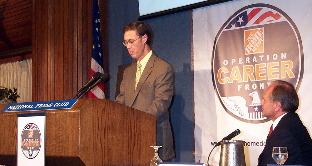 Defense Official, Home Depot CEO Attend Operation Career Front Ceremony