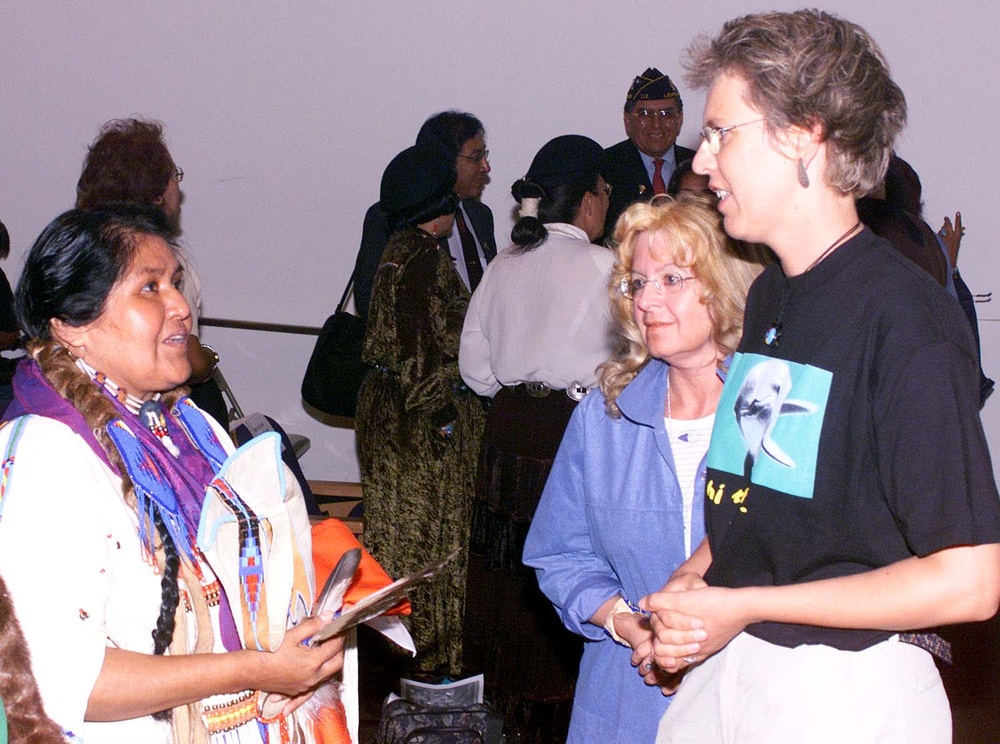 Native American, German Women Gather at Military Women's Memorial