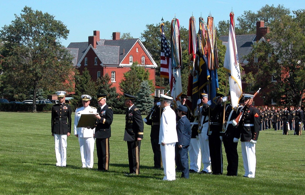 Army General Accepts Command of Joint Force Headquarters for National Capital Region