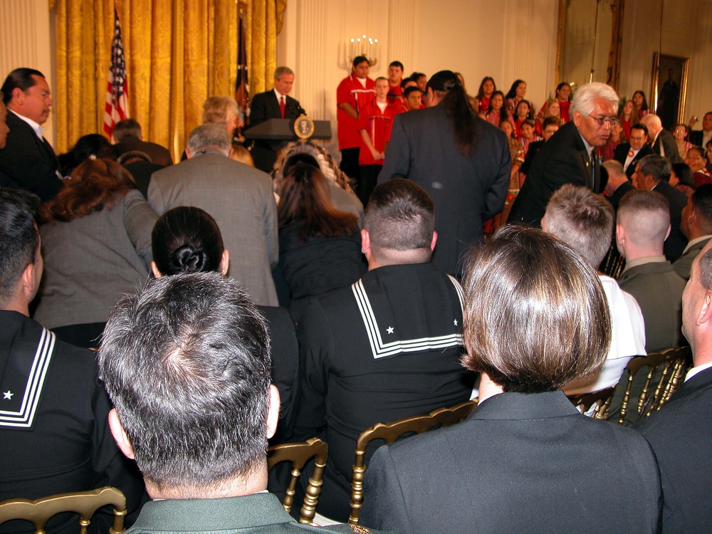 American Indian Servicemembers Honored at White House Breakfast