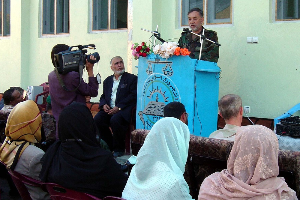 Afghan Army Recruiting Center Opens in Badakhshan Province