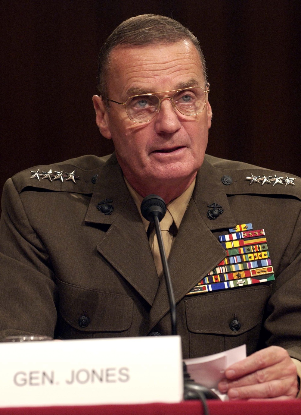 Gen. Jones Testifies on Global Posture Review of U.S. Forces Overseas