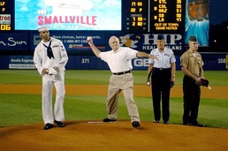 Defense Official Throws First Pitch at Mets Game to Honor POW/MIA Families