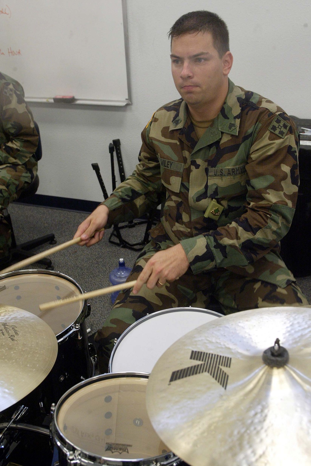 Army Percussionist Expresses Pride in Service