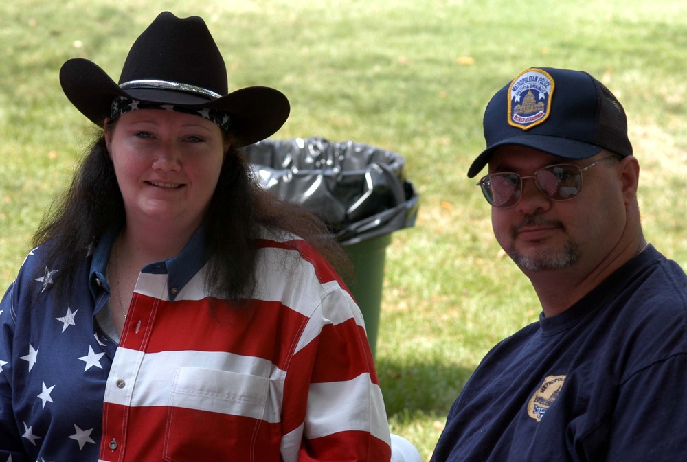 West Virginia National Guard Soldier Enjoys Military Appreciation Picnic at Walter Reed